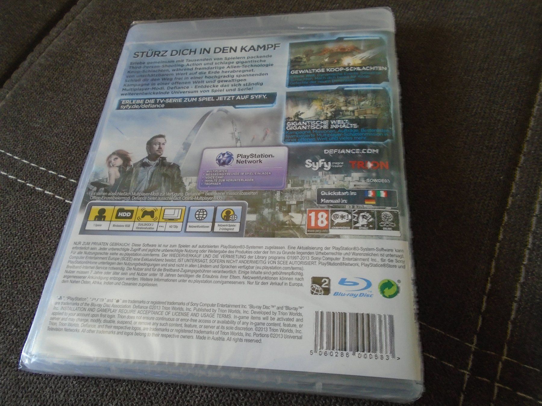 Giochi: Defiance PS3 NEUWARE – Nuovo e nell'imballaggio originale da Olten venduto da Disc-Ausverkauf 1