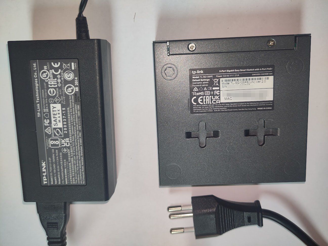 TP-Link Hubs & Switches: Switch: TP-Link TL-SG105PE – Gebraucht aus Zürich von gr33b 1