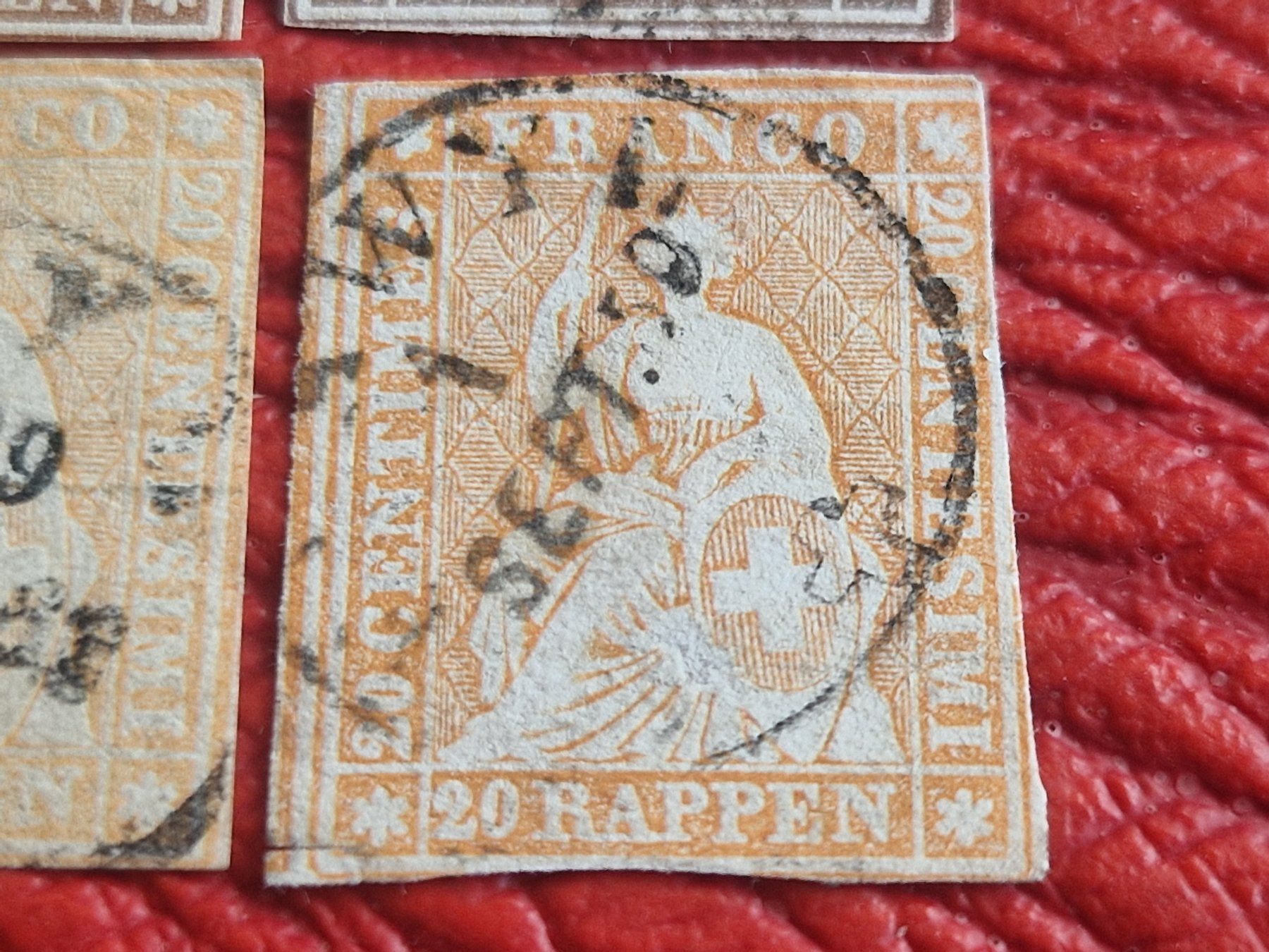 Tutti i francobolli: Strubel 4 St., nicht bestimmt, ab 1.- – Usato da Burgdorf venduto da Glossy01 4