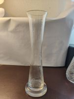 Elegante hohe Blumenvase Glasvase Deko Frühling