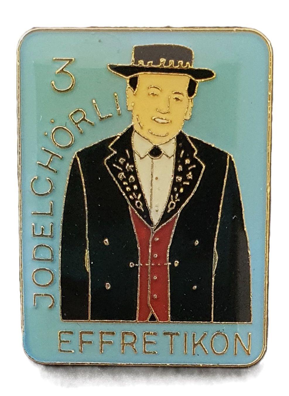 Placchette & Badge: V336 - Pin 3 Jodelchörli Effretikon – Usato da Reinach BL venduto da Boston-Verkauf