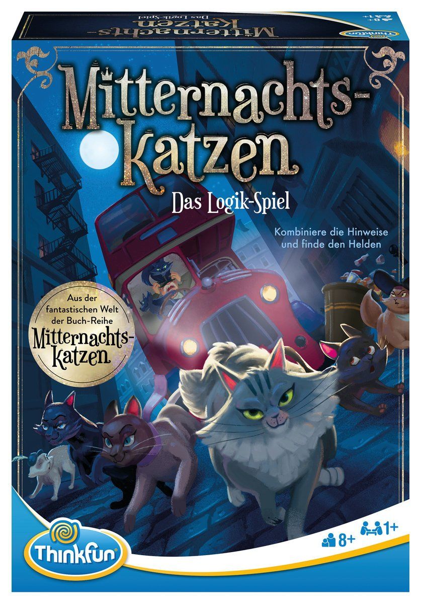 Giochi: ThinkFun - Mitternachtskatzen Das Logik-Spiel ab 8 Jahren – Nuovo e nell'imballaggio originale da Oensingen venduto da Liquidations-Shop