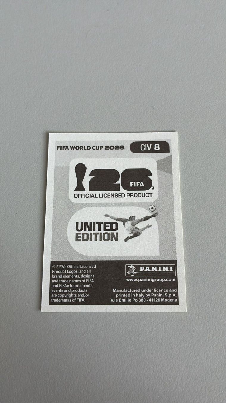 Panini Carte collezionabili: Carte panini 2026 - CIV 8 – Nuovo (secondo la descrizione) da La Neuveville venduto da Ibo2300 1