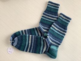 Handgestrickte Socken Gr. 40/41