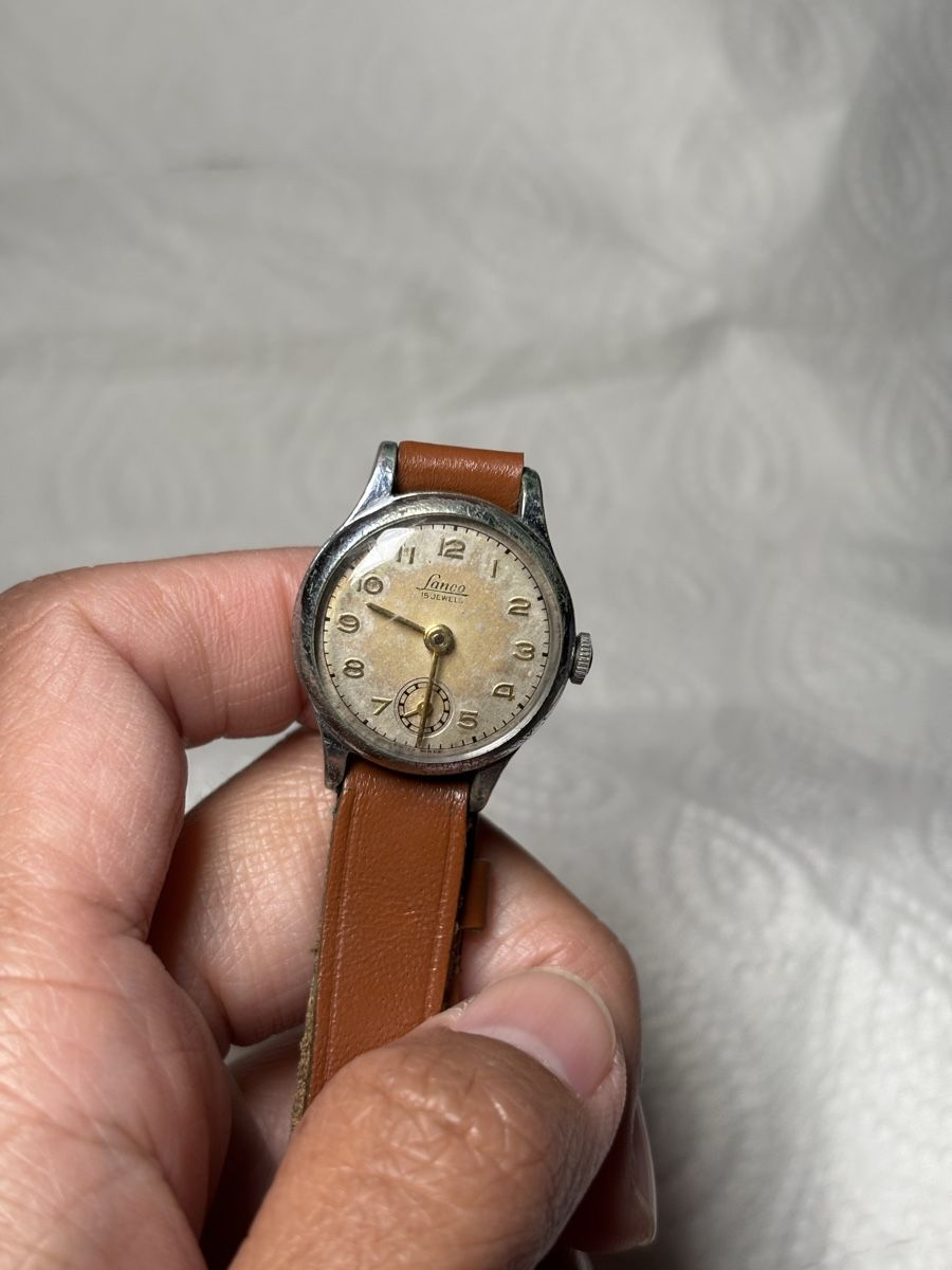 Lanco Orologi: Lanco vintage Watch – Difettoso da Confignon venduto da Second_Hand_Ch 3