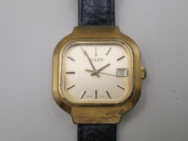 Vintage Buler Swiss Made Quarz Herrenuhr