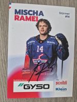 Autogrammkarte Mischa Ramel Originalunterschrift