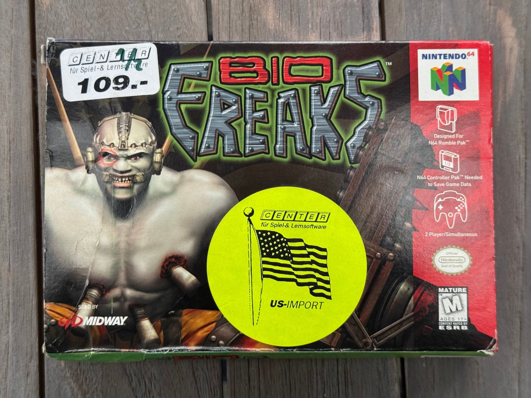 Giochi: Bio Freaks, N64, US Version, OVP – Usato da Felben-Wellhausen venduto da Oldschool_Games