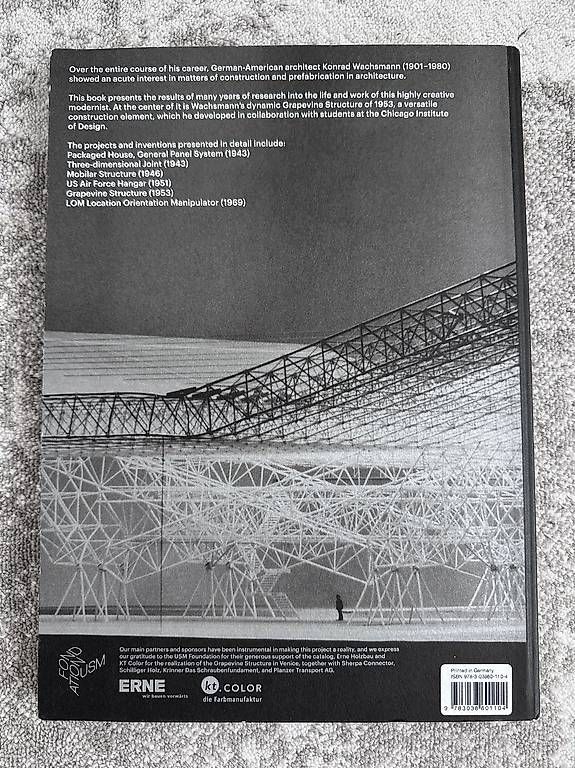 Libri: Architektur Design Buch Konrad Wachsmann – Usato da Zürich venduto da MonkX 1