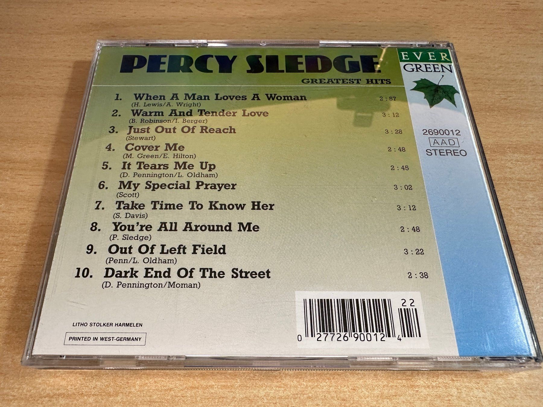 CD: W1 Percy Sledge – Greatest Hits – Usato da Rikon im Tösstal venduto da Alpenmutz 1