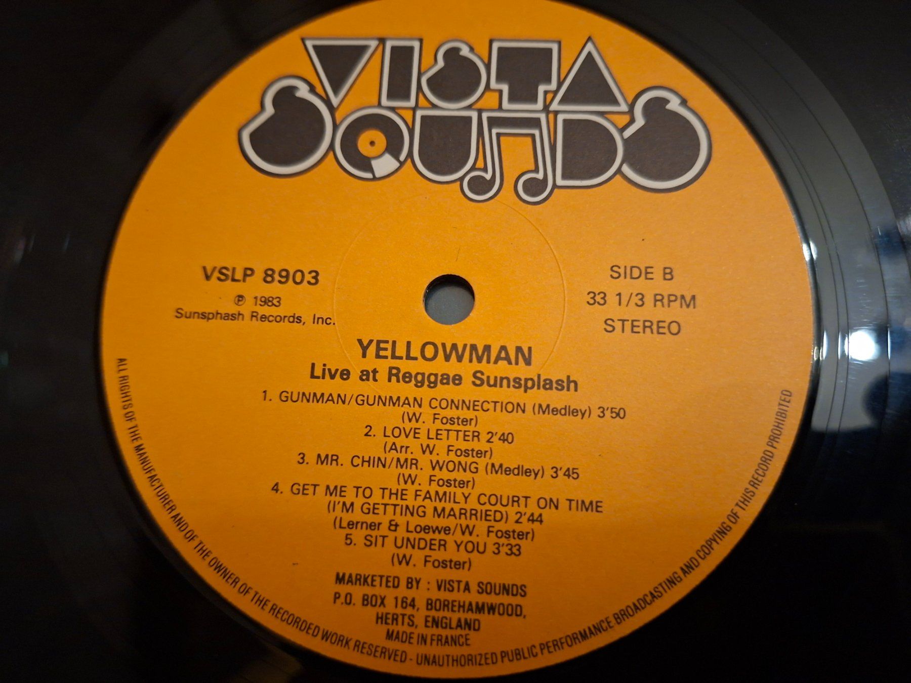 Schallplatten: Reggae LP - Yellowman - Live At Reggae Sunsplash – Gebraucht aus Bernex von Wannabehasbeen01 2