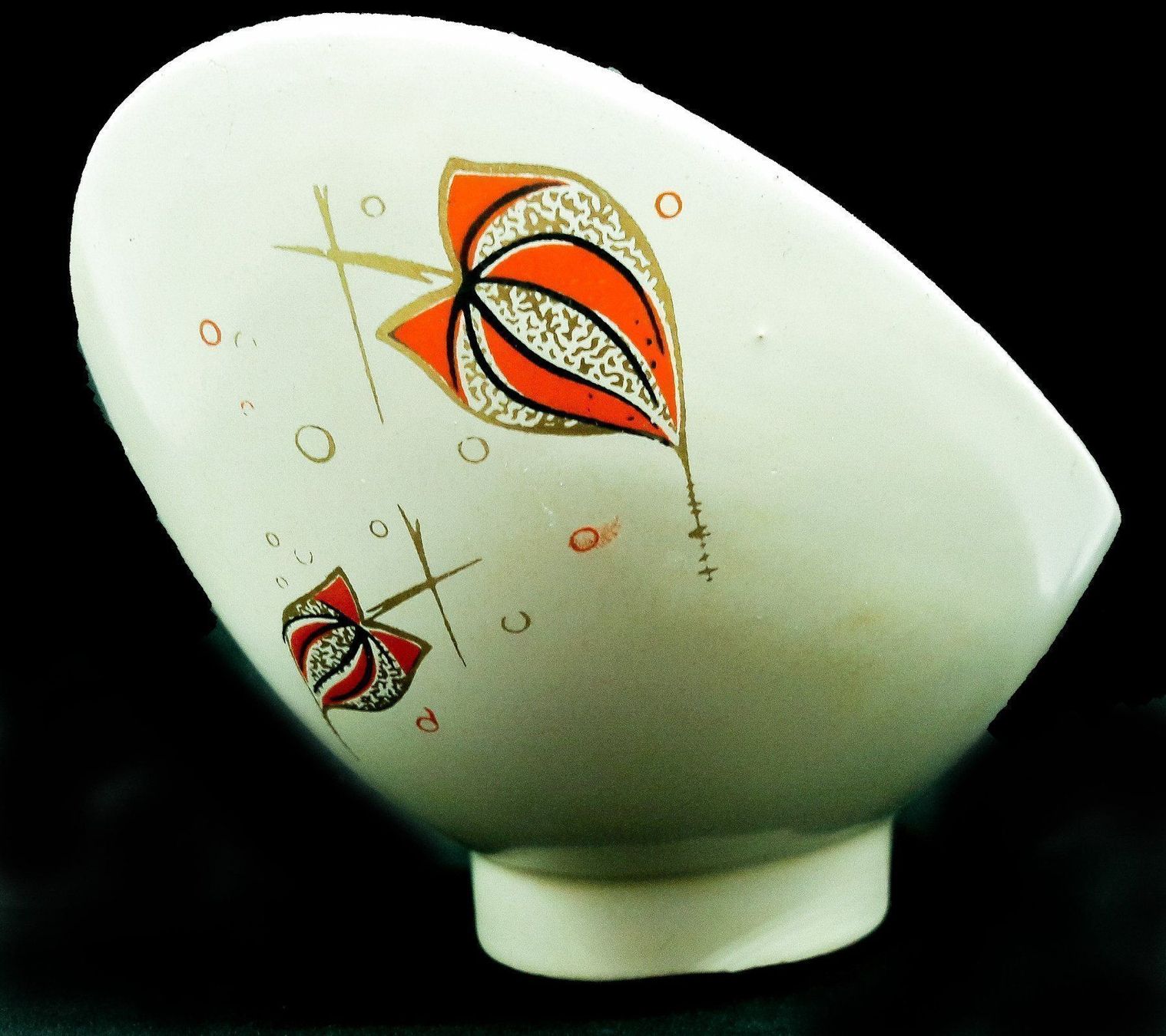 Plateaux: Schale Bootsform vintage 50s' 60s' plat – D'occasion à Tavannes par Brocashop 2