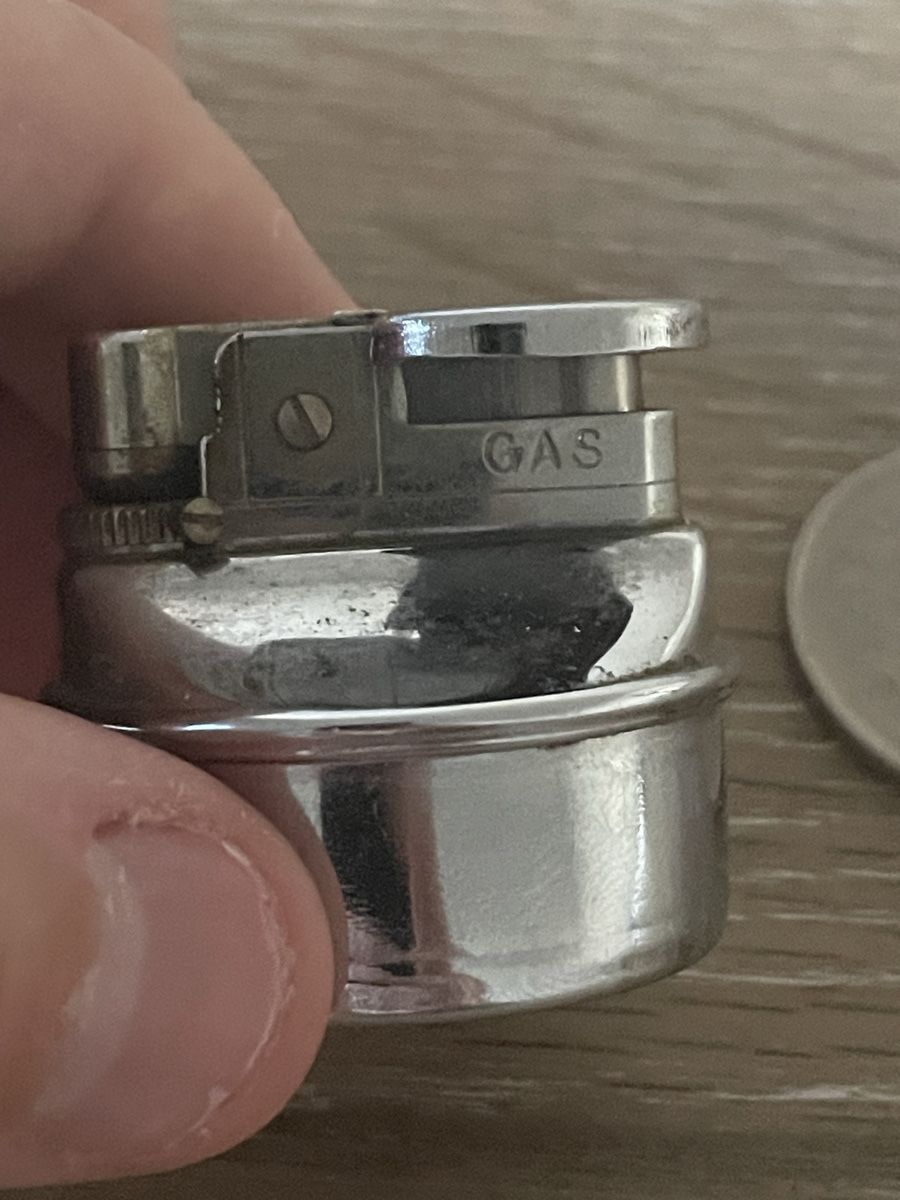 Feuerzeuge: Briquet de collection vintage à gaz – Gebraucht aus Binningen von Cchatz 4