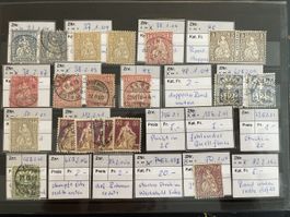 Abart 21 Briefmarke Top Lot
