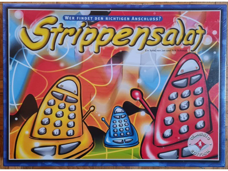 Spiele: Brettspiel "Strippensalat", Version 2001 – Neu und originalverpackt aus Zürich von Desmond01