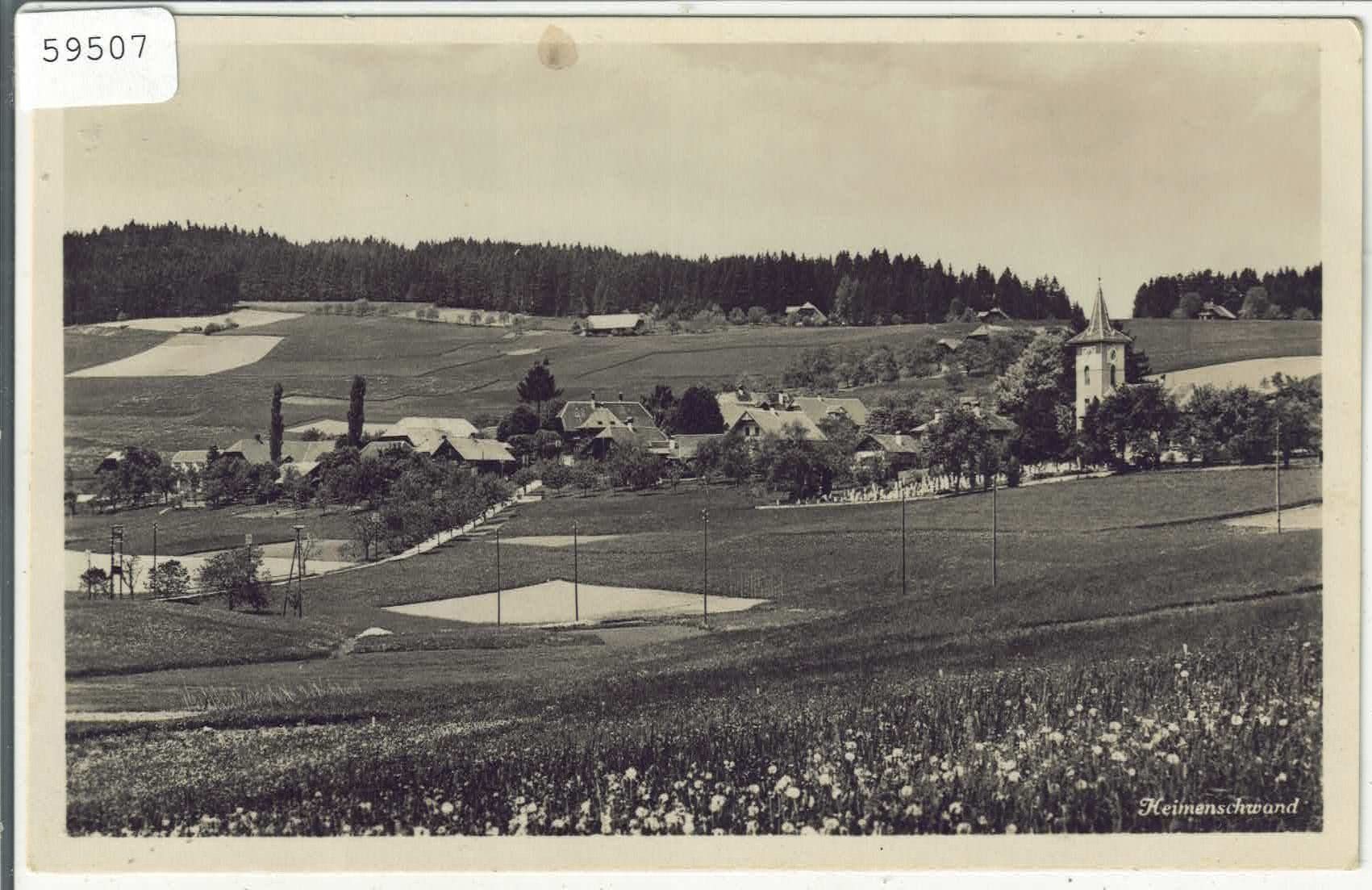 Cartoline postali: Heimenschwand - Generalansicht – Usato da Ettingen venduto da Kartenplanet