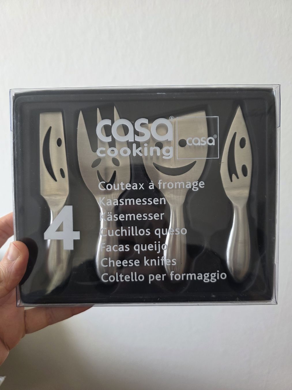 Set di posate: Casa cooking Käsemesser- Couteaux à fromage – Nuovo e nell'imballaggio originale da Dietikon venduto da ninuzzo28