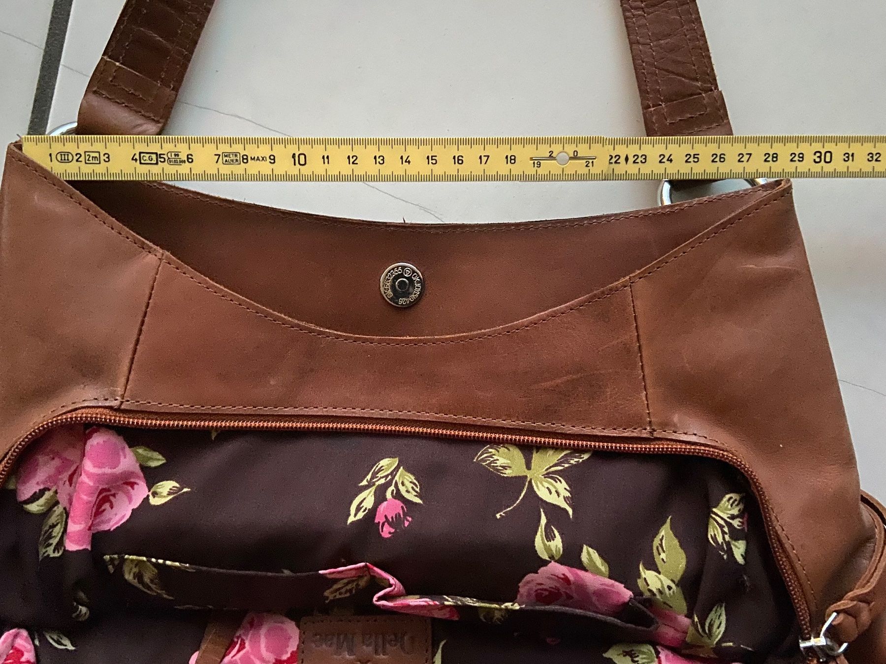 Borse da donna: LEDER Handtasche DELLA MAE braun – Usato da Aedermannsdorf venduto da Paula_anja 4