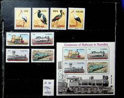 NAMIBIE BEAUX TIMBRES NEUFS** 1994-95. COTE 10.10 EUROS/AT96
