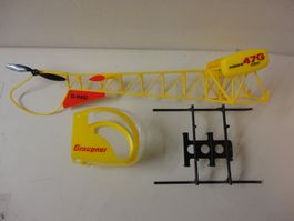 Graupner Micro 47G Ersatzteile Rumpf Landegestell gelb