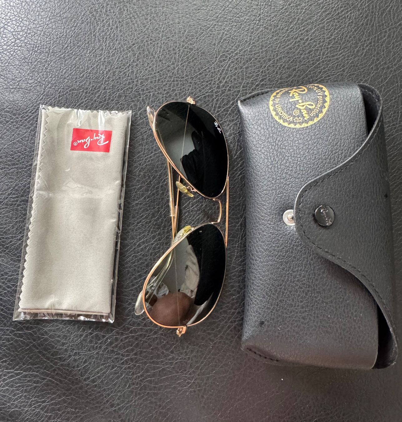 Ray-Ban Occhiali & Lenti: Ray Ban Aviator Sonnenbrille – Nuovo (secondo la descrizione) da Montagnola venduto da Vol24 1