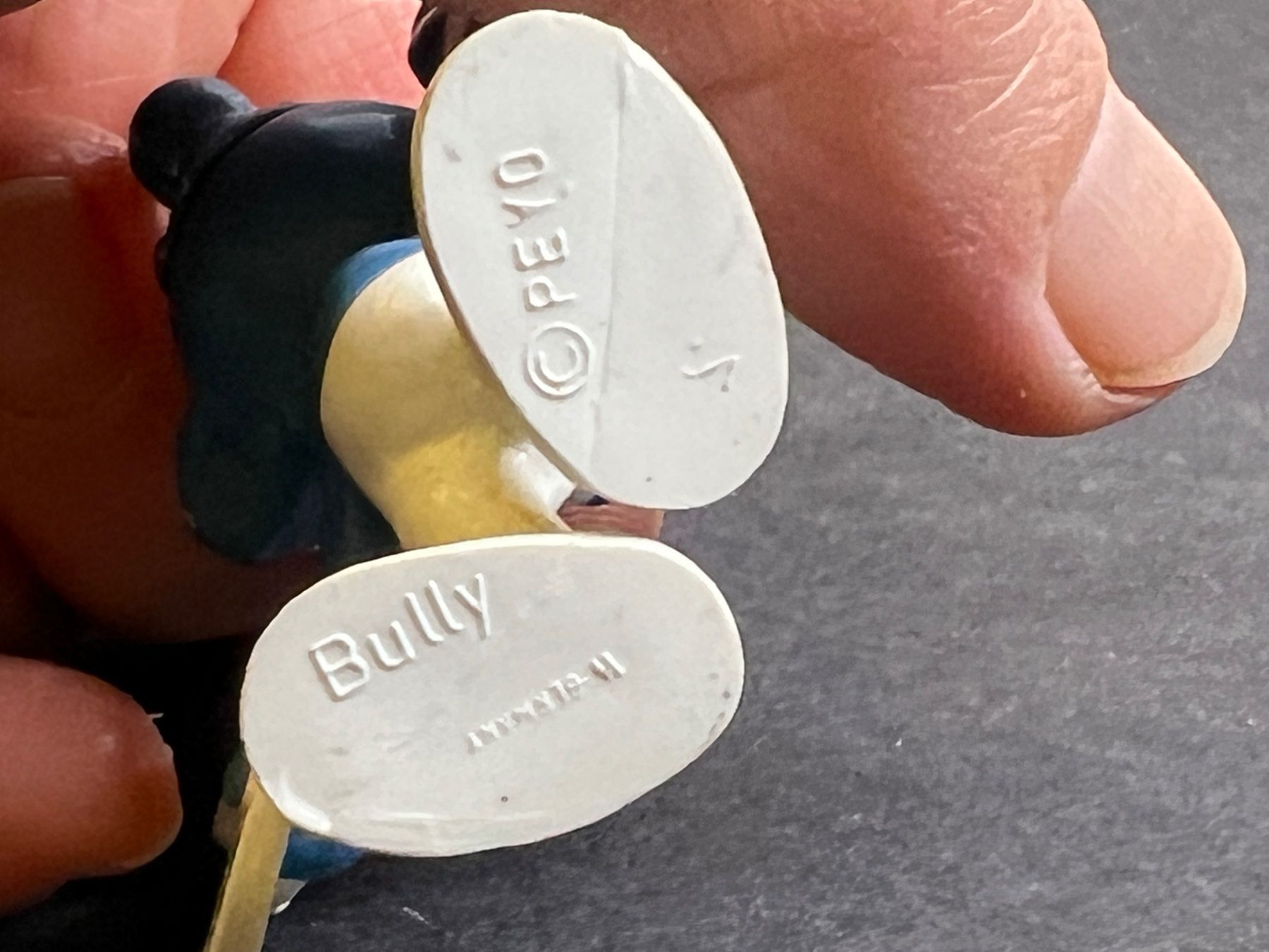 Bullyland Statuette: 20089: Maler Schlumpf - peyo Bully – Usato da Ennetbaden venduto da mapa05 2