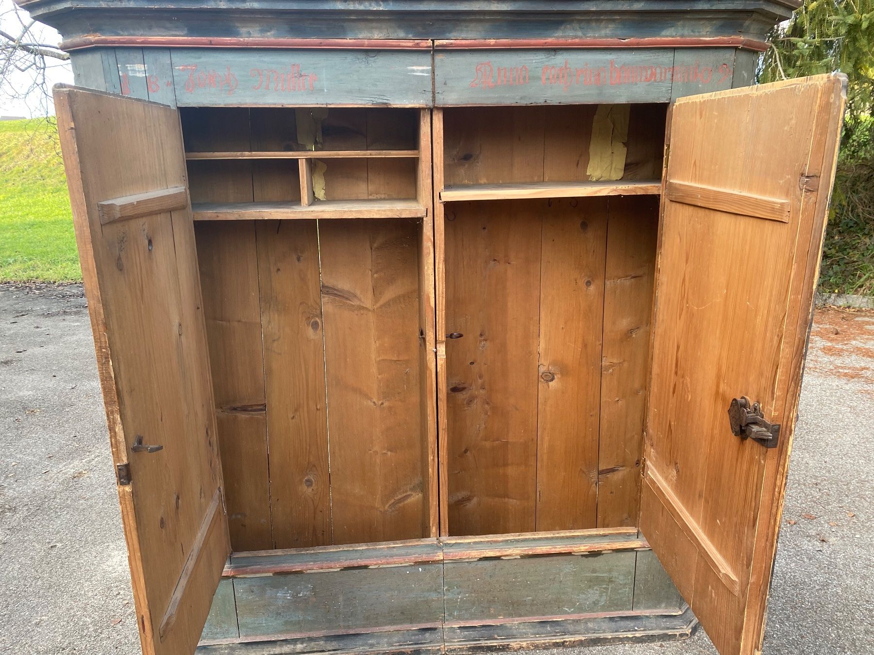 Armadi: Alter Schrank Toggenburg 1809 – Usato da Mosnang venduto da Goldwasser 3
