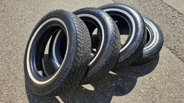 4x BF Goodrich Silvertown 165R15 86S – Weisswandreifen