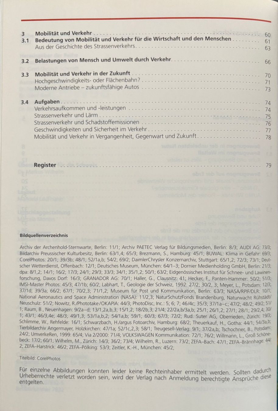 Libri: Natur-Mensch-Technik - Bewegung – Nuovo (secondo la descrizione) da Sarnen venduto da Livres 4
