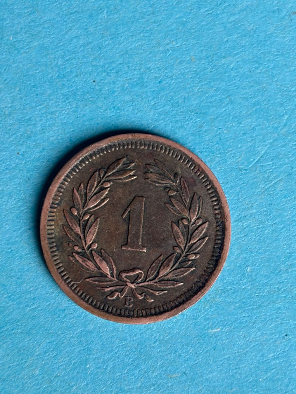 Tutti le monete: 1 Centime 1908 Berne - Presque Superbe / Fast Vorzüglich – Usato da LE LIGNON venduto da Katanaion 1
