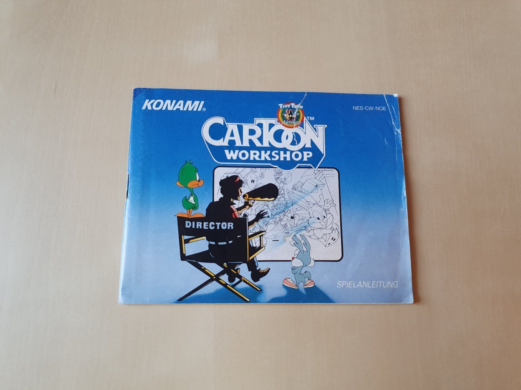 Nintendo Giochi: Anleitung Tiny Toon Cartoon Workshop NES-CW-NOE – Usato da Stansstad venduto da collectorsshop