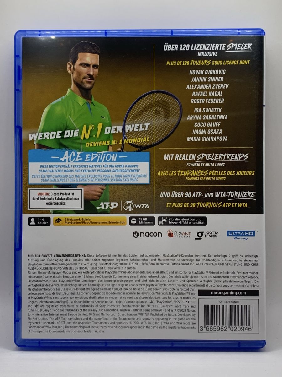 Sony Giochi: Tiebreak Ace Edition - PS5  – Usato da Ostermundigen venduto da RG-Collector 1