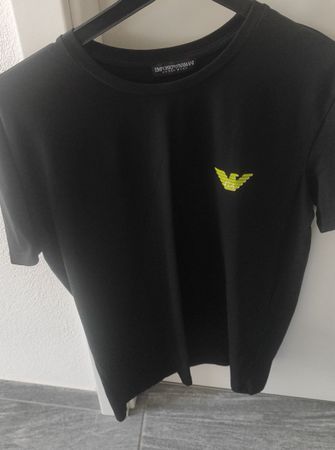 T-shirt Emporio Armani noir