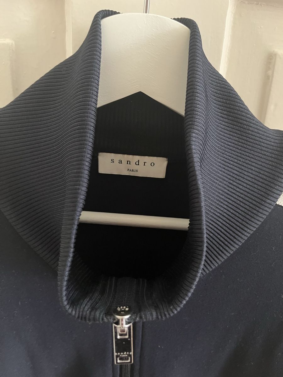 Sandro Giacche: Sandro Navy Track Jacket – Nuovo (secondo la descrizione) da Zürich venduto da pre_vy7t 2
