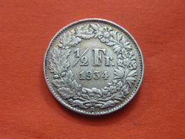 1/2 Fr.  1934