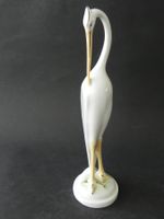 Delikate Figur Vogel / Reiher ? - von Hollohaza - Ungarn