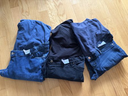 Umstandshosen Grösse 46 3er Set