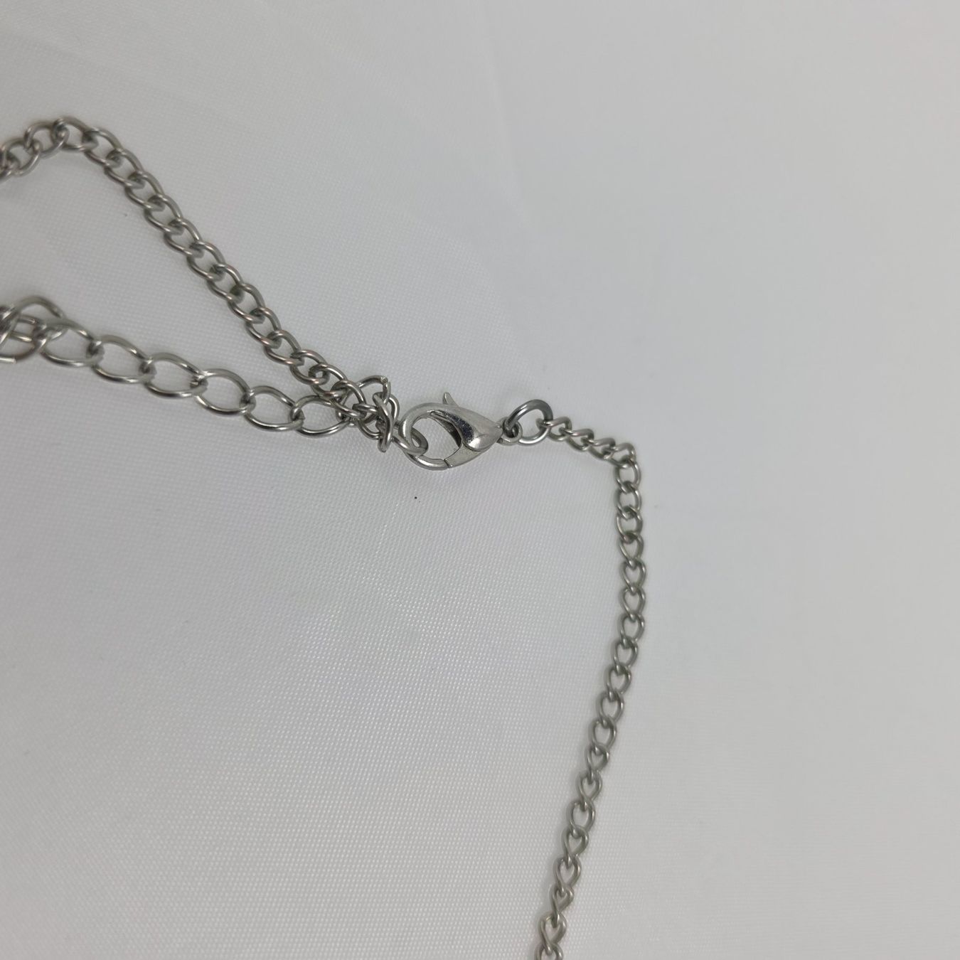Catenine: Statement Kette mit geometrischem Design, Silberlook 524 – Usato da Wald ZH venduto da Martin79 2