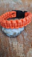 Paracord Armband L Handmade Orange