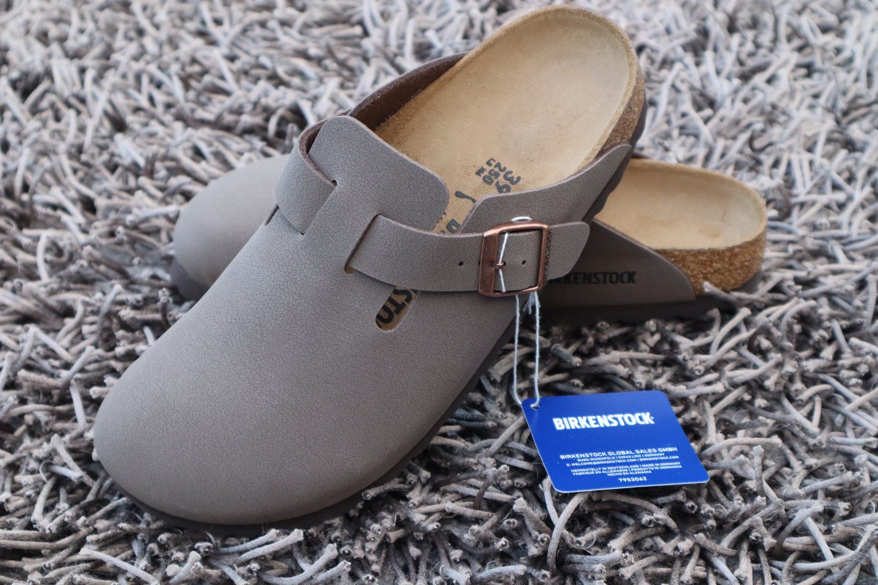 Birkenstock Herrenschuhe: Birkenstock, Boston, Gr. 39, mocca, NEU – Neu (gemäss Beschreibung) aus Wattwil von glueck 1