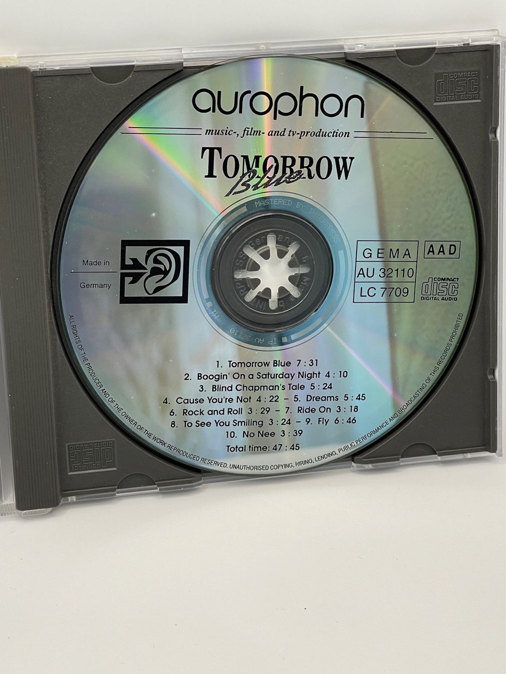 CDs: Toad - Tomorrow Blue – Gebraucht aus Rüti ZH von alumedien 2