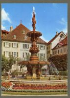  AK col La Chaux-de- Fonds NE Fontaine Monumentale ≈ 1967 