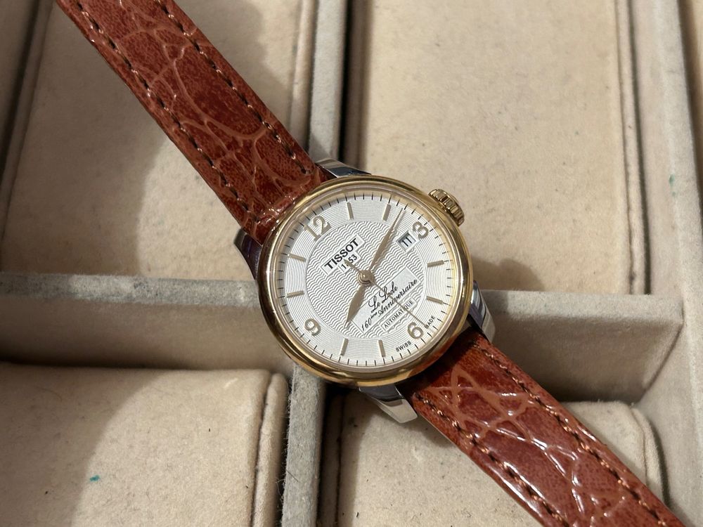 Montre Tissot Femme Automatique Vintage - Cadran Blanc, Suisse - Occasion Fonctionnelle