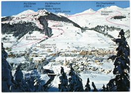 Scuol - Pistenplan Motta Naluns