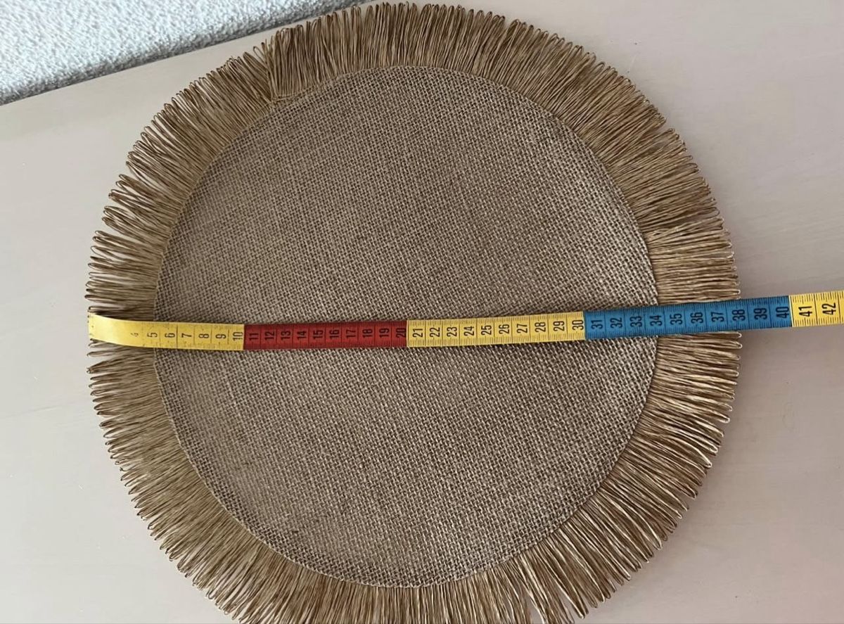 Sottobicchieri: 6er Set: Rustikale Tischsets aus Jute, Neu – Nuovo (secondo la descrizione) da Luzern venduto da suhamadlun 1
