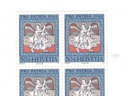 Abarten verschmierter Scheitel 132.2.01PRO PATRIA postfrisch