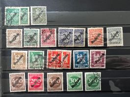 Deutsches Reich Dienstmarke ca. 1930 Gest. und * (R701)