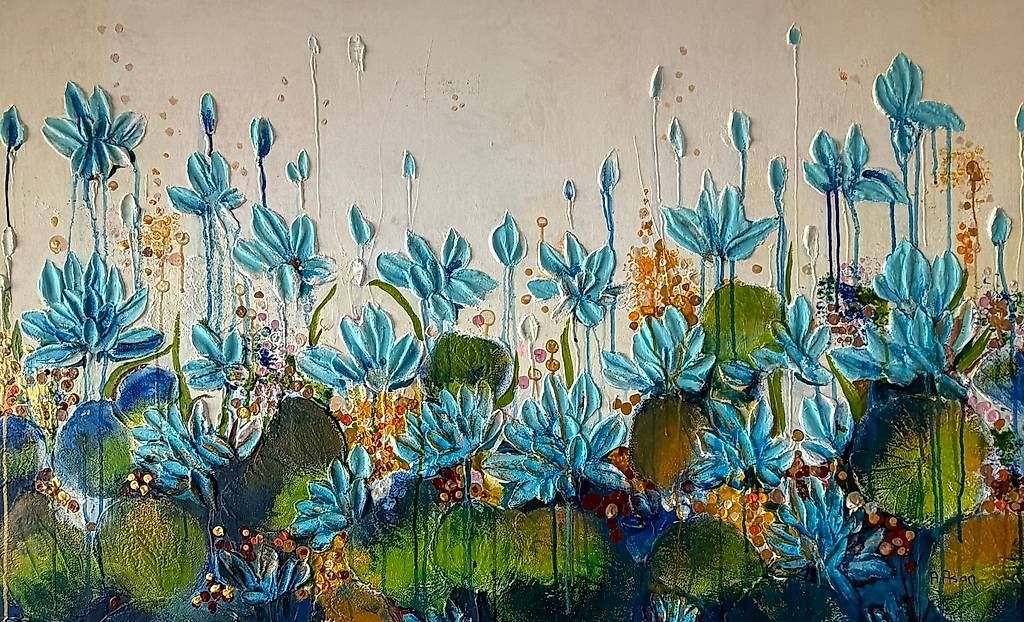 Dipinti: Tableau 116x73 Peinture – Usato da Meyrin venduto da Gubiskoart 1