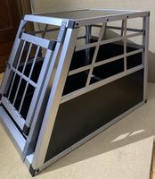 Cage Neuve pour chien, aluminium, noir, bon état