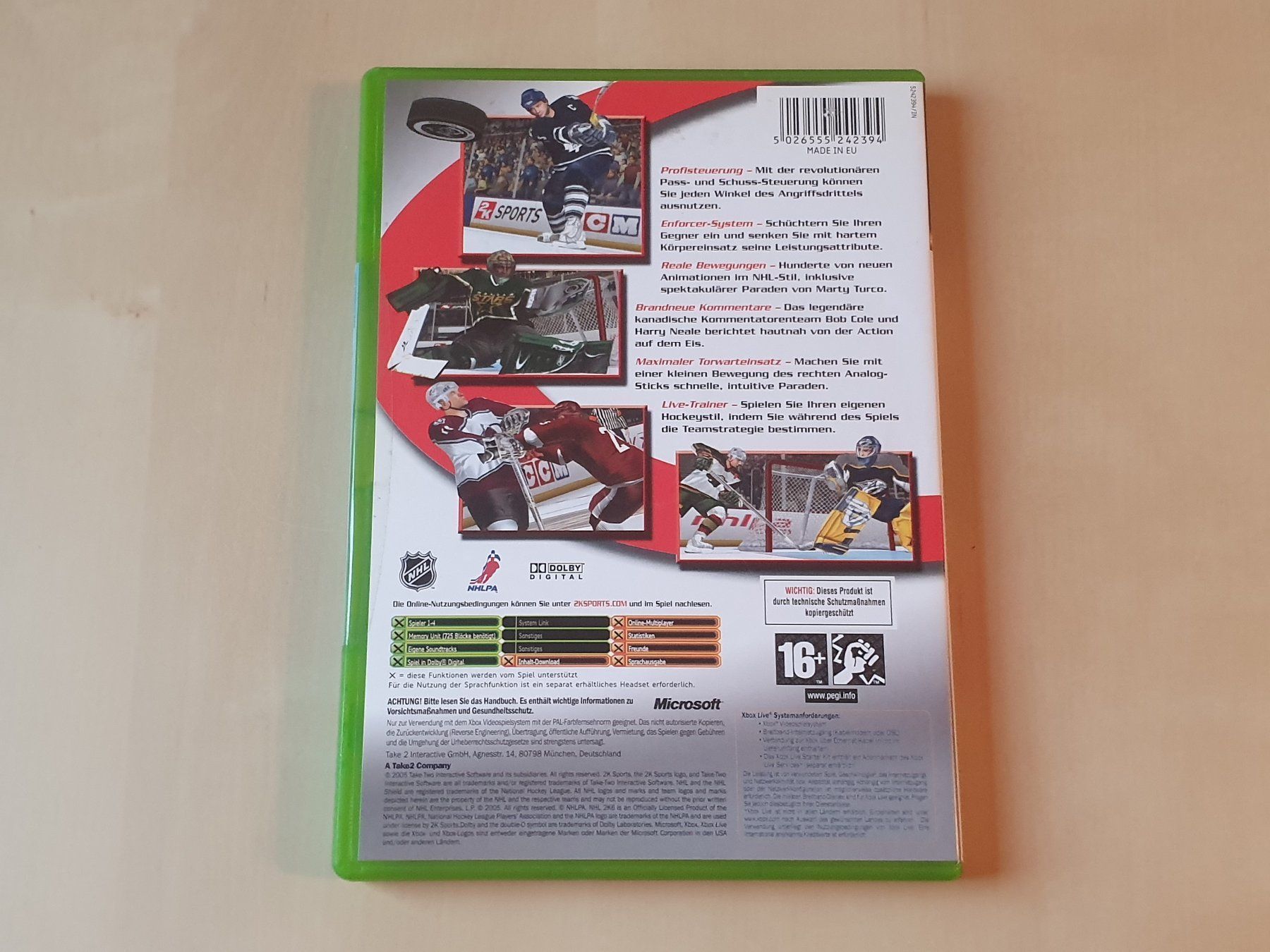 Microsoft Giochi: NHL 2K6 – Usato da Stansstad venduto da collectorsshop 1